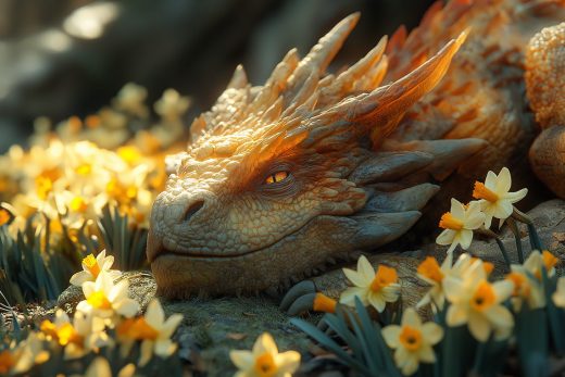 Dragon puzzle preview